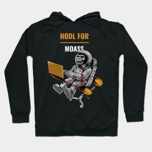 HODL For MOASS Ape Trading From Space Hoodie